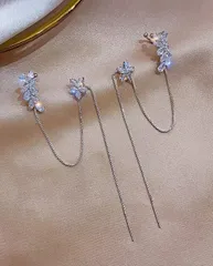 Premium Needle Thread Earrings