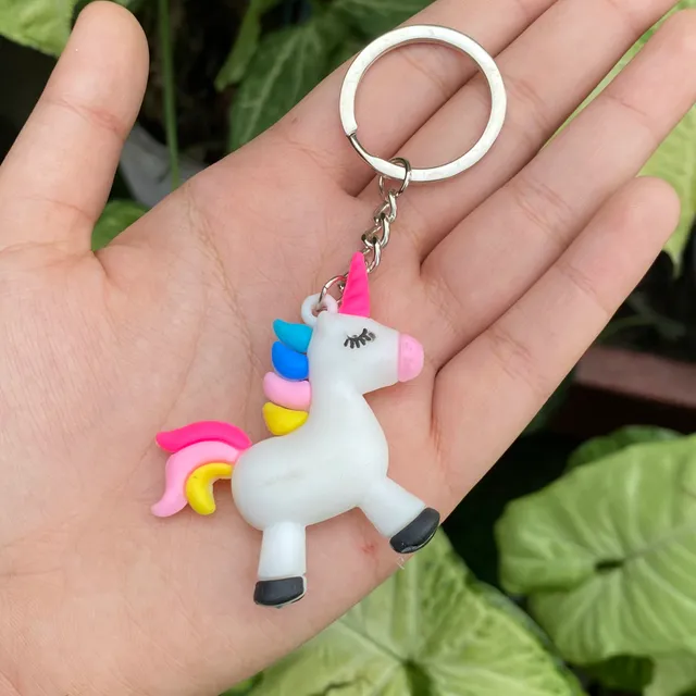 Mini Unicorn Keychain