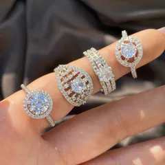 Premium American Diamond RIngs