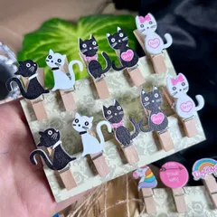 Wooden Dreamer Poloroid Clips with Jute Thread