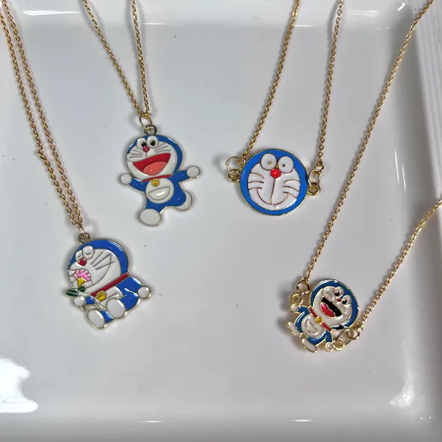 Doraemon  Enamel Necklace - Waterproof Necklace