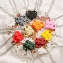 Couple Lego Necklace