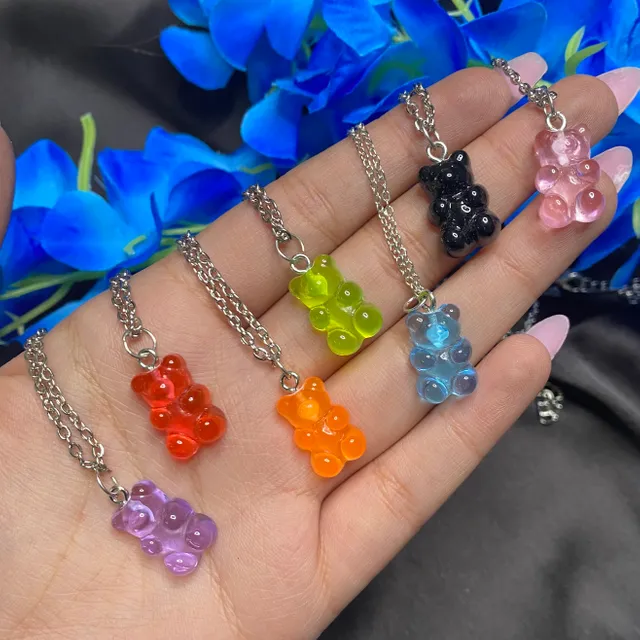 Best Friend Gummy Bear Necklace | Waterproof Chain