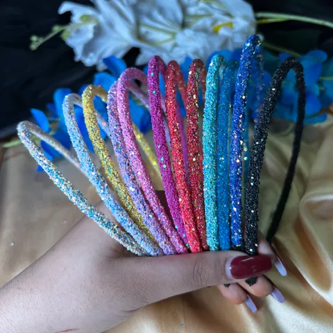 Glitter Hairband Colourful