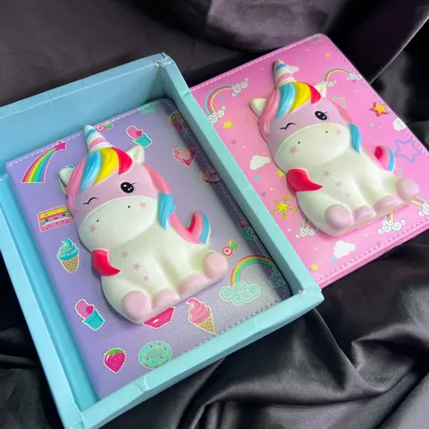 3D Squishy Unicorn Diary