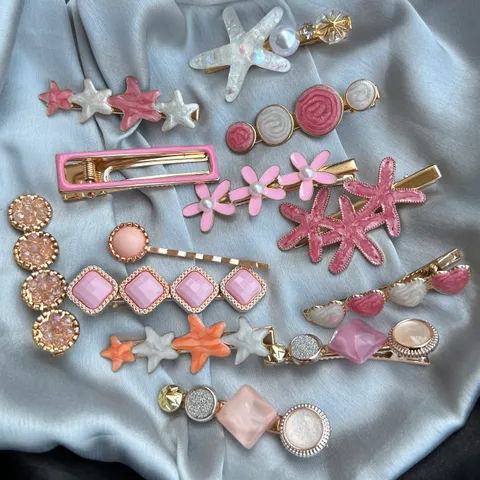 Affordable Pink Clips
