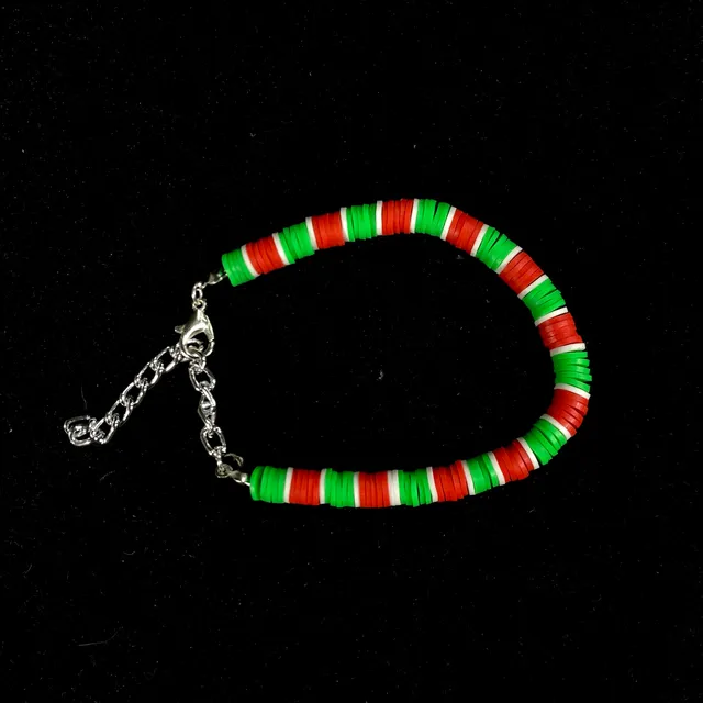 Christmas Red Green Bracelet