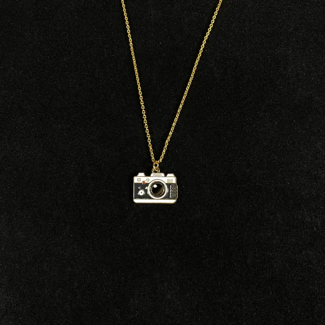 Cute Camera Charm Necklace