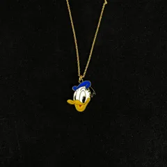 Cute Donald Duck Charm Necklace
