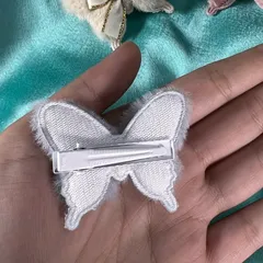 Cute Feather Butterfly Designed Hair Clip