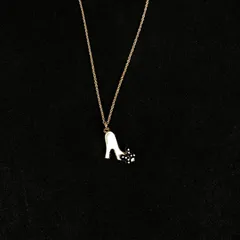 Cute Small White Heel Necklace
