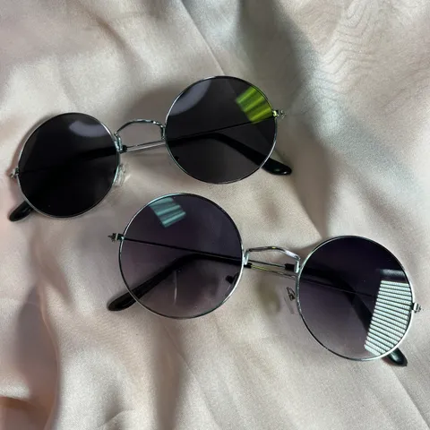 Round Metal Frame  Sunglasses
