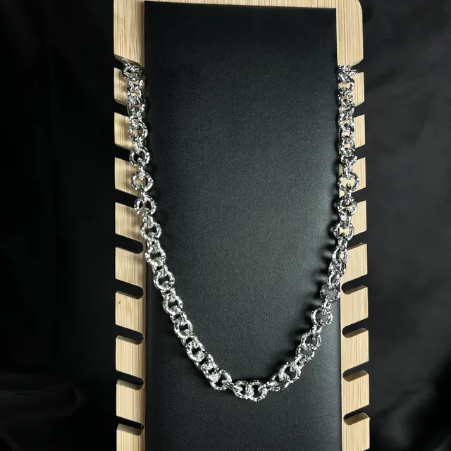 Silver Chain Necklace (D-6)