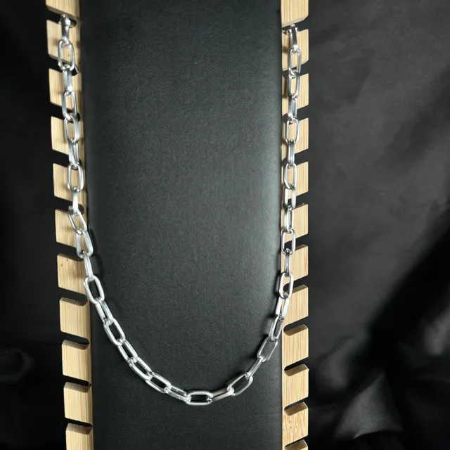 Silver Chain Necklace (D-7)