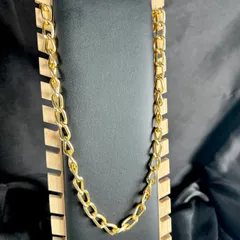 Golden Chain Necklace (D-14)
