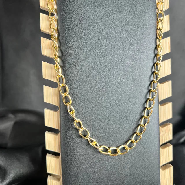 Golden Chain Necklace (D-15)