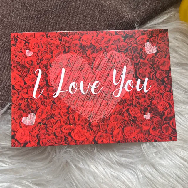 I Love You |Valentines Day card ( D9 )