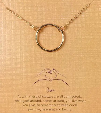Single Ring Necklace