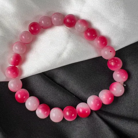 Tie-Dye Beads Bracelet - Stretchable (Big Beads)