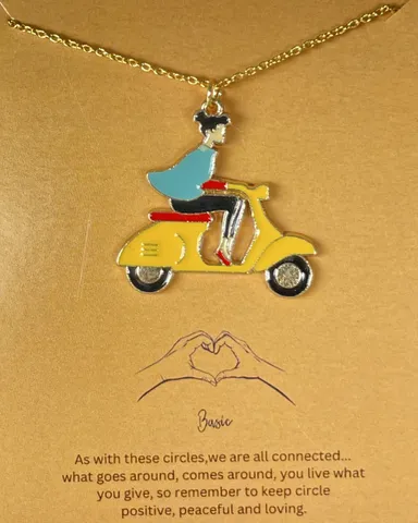 Cute and Unique Transport Charm Necklace