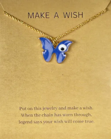 Unique Butterfly Charm Necklace (Golden)