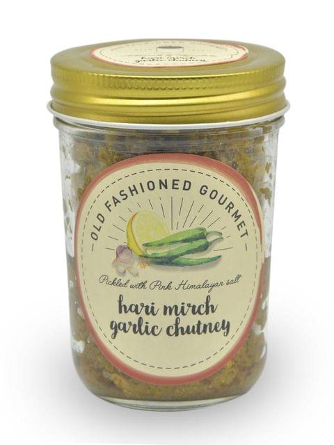 Hari Mirch Garlic Chutney By Old Fashioned Gourmet