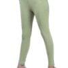 Slim Fit Crease Parrot Green Jeggings