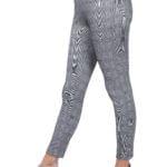 Slim Fit Crease Check Grey Jeggings