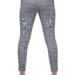 Slim Fit Crease Check Grey Jeggings