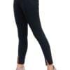 Slim Fit Crease Slit Back Jeggings