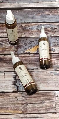 Coffee and honey face wash.