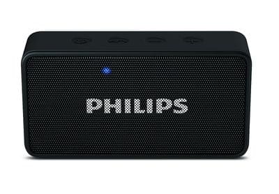 Philips Audio BT60BK Wireless Portable Speaker - Black