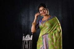Banarasiya Women's Traditional Banarasi Silk Green Saree