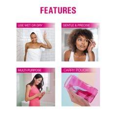 Veet Sensitive Touch Expert Electric Trimmer for Women Waterproof