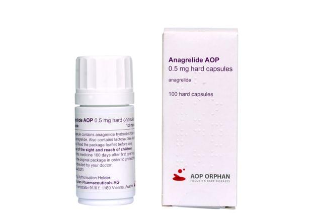 Anagrelide AOP