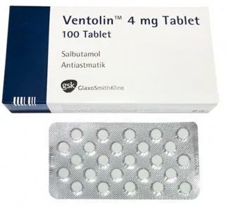VENTOLIN 4 MG 100 TAB.