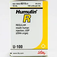 HUMULIN R INSULIN 100 IU VIAL