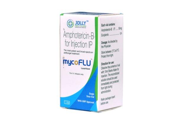 Mycoflu Amphotericin-B Deoxycholate 50mg Injection