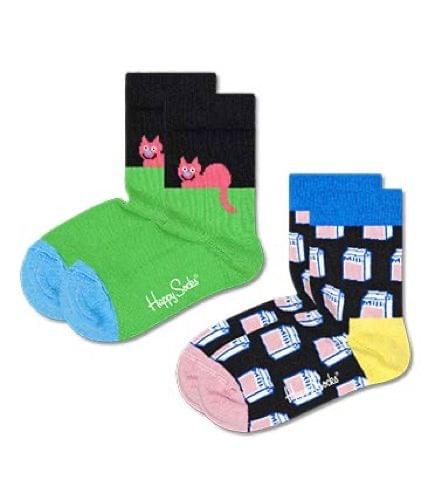 2-Pack Kids Cat Sock
