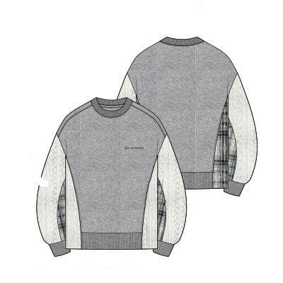Men's Sweatshirts-V3110F2