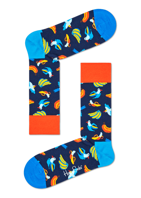 Banana Bird Sock