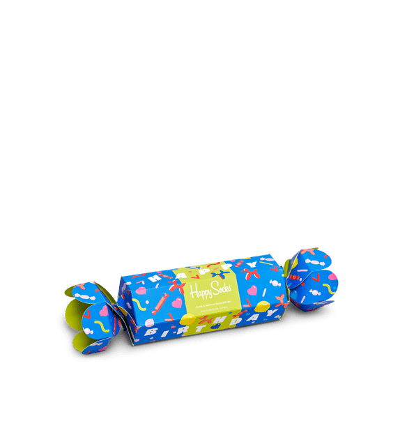 Kids Candy And Balloons Socks Gift Box 2-Pack