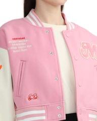 Women's Jacket with Embrodery Badge
