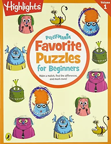 Puzzlemania: Favorite Puzzles For Beginners Vol 1