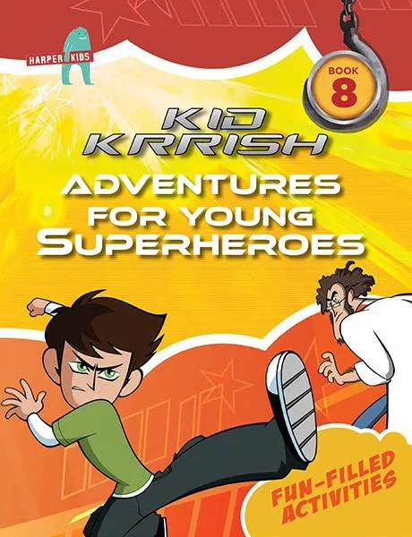 Kid Krrish Book 8: Fun-Filled Activities