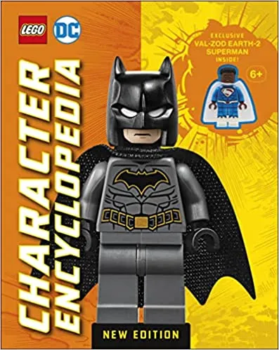 Lego Dc Character Encyclopedia New Edition With Exclusive Lego Dc Minifigure