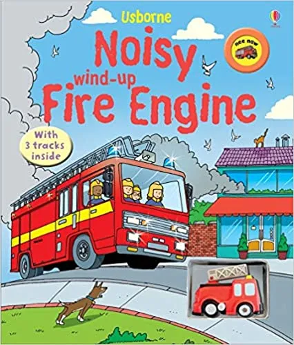 Noisy Wind-up Fire Engine (wind-up Books)