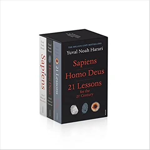 Yuval Noah Harari Box Set (sapiens, Homo Deus, 21 Lessons For 21st Century)