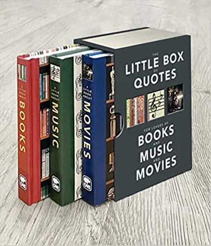 The Little Box Of Quotes For Loves Of Books, Music And Movies
