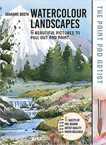 The Paint Pad Artist: Watercolour Landscapes 6 Beautiful Pictures To Pull-out And Paint